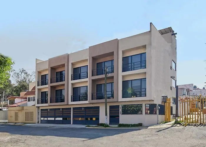 S04 King Premium Tec Cem Con Cocineta Wifi Balcon Parking Terraza Mexico City