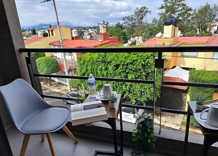 S04 King Premium Tec Cem Con Cocineta Wifi Balcon Parking Terraza * Mexico City