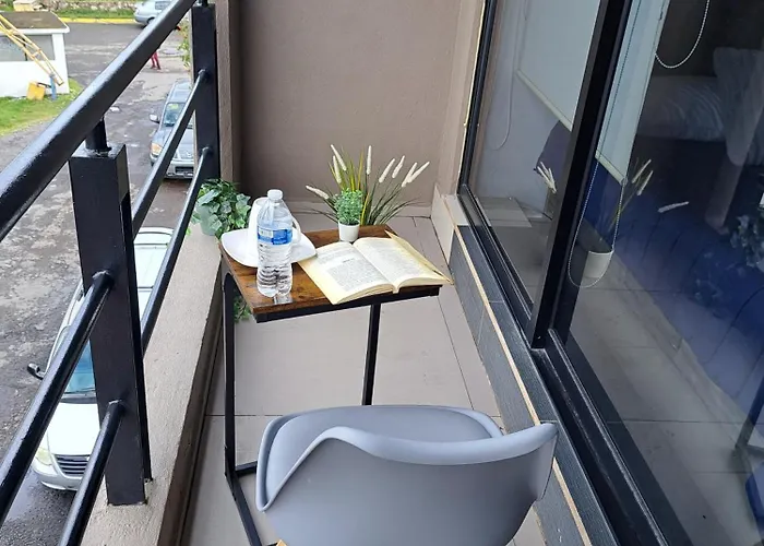 Apartment S04 King Premium Tec Cem Con Cocineta Wifi Balcon Parking Terraza Mexico City