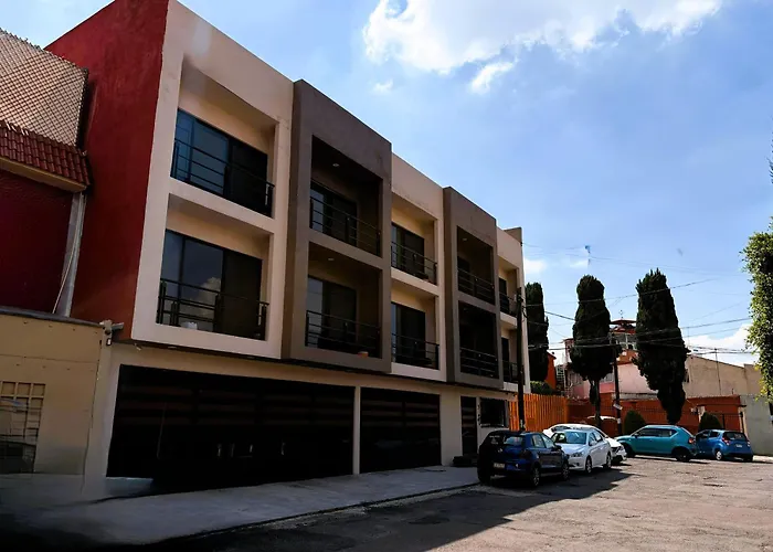 S04 King Premium Tec Cem Con Cocineta Wifi Balcon Parking Terraza Mexico City